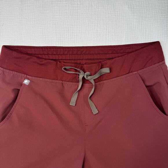 Figs Zamora Scrub Bottom Jogger Dark Cherry Women’s Medium Rare Retired 3088 - Picture 7 of 13